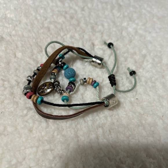 Bracelet 8 mm Natural lava rock - Picture 8 of 8